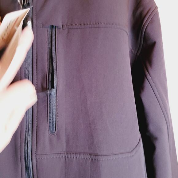 New Gander Mountain Mens black full zip utility performance jacket size XL - Picture 7 of 11